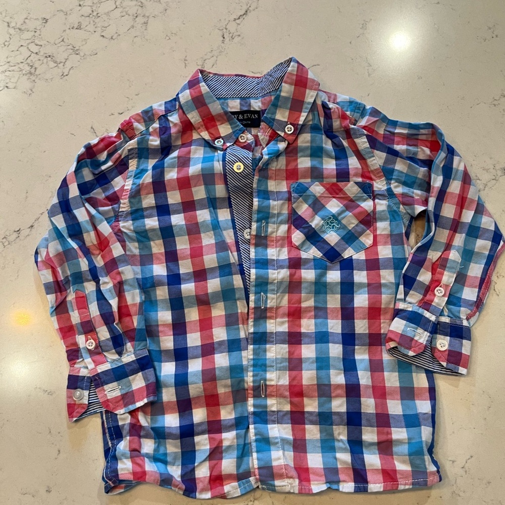 Andy and Evan button down